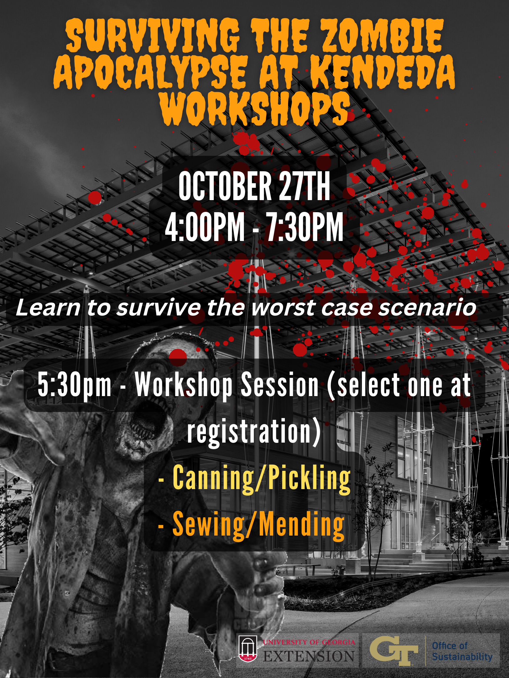 Zombie Apocalypse Workshops