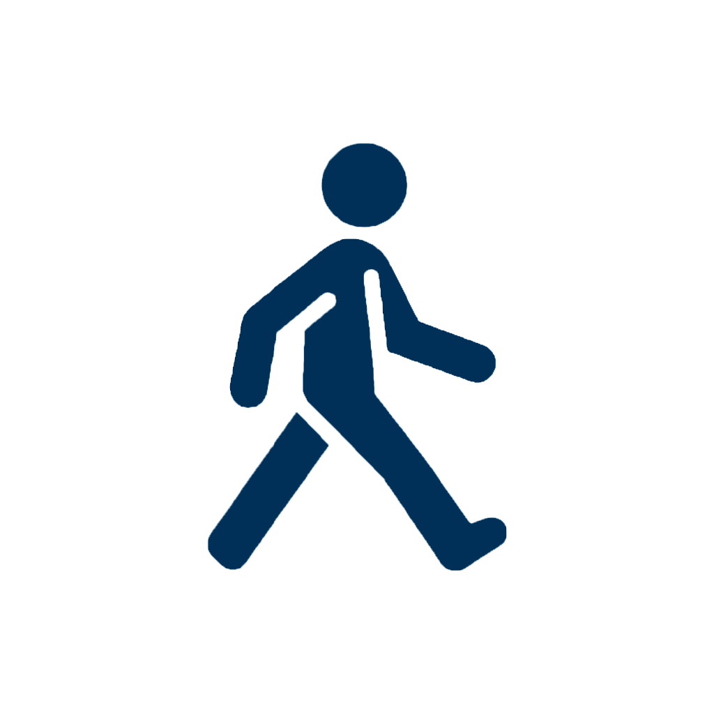 icon of person walking