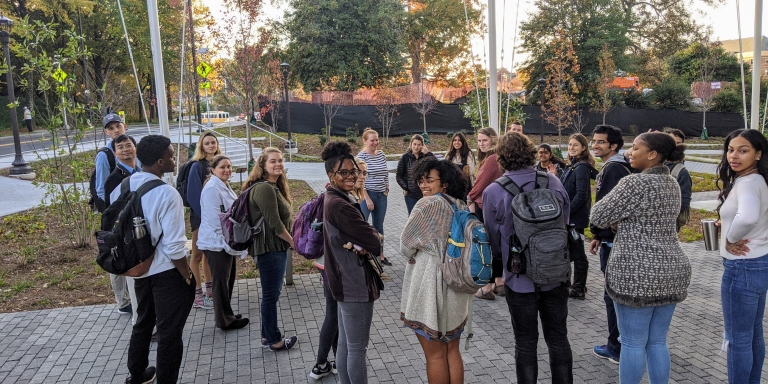 The Office of Campus Sustainability has regularly scheduled tours set for once a week conducted by an OCS student assistant or OCS staff member.