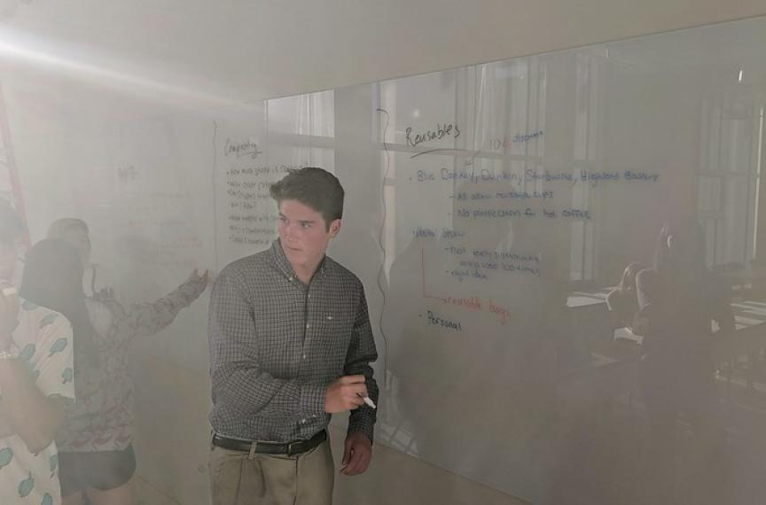 Students working in a Kendeda Classroom
